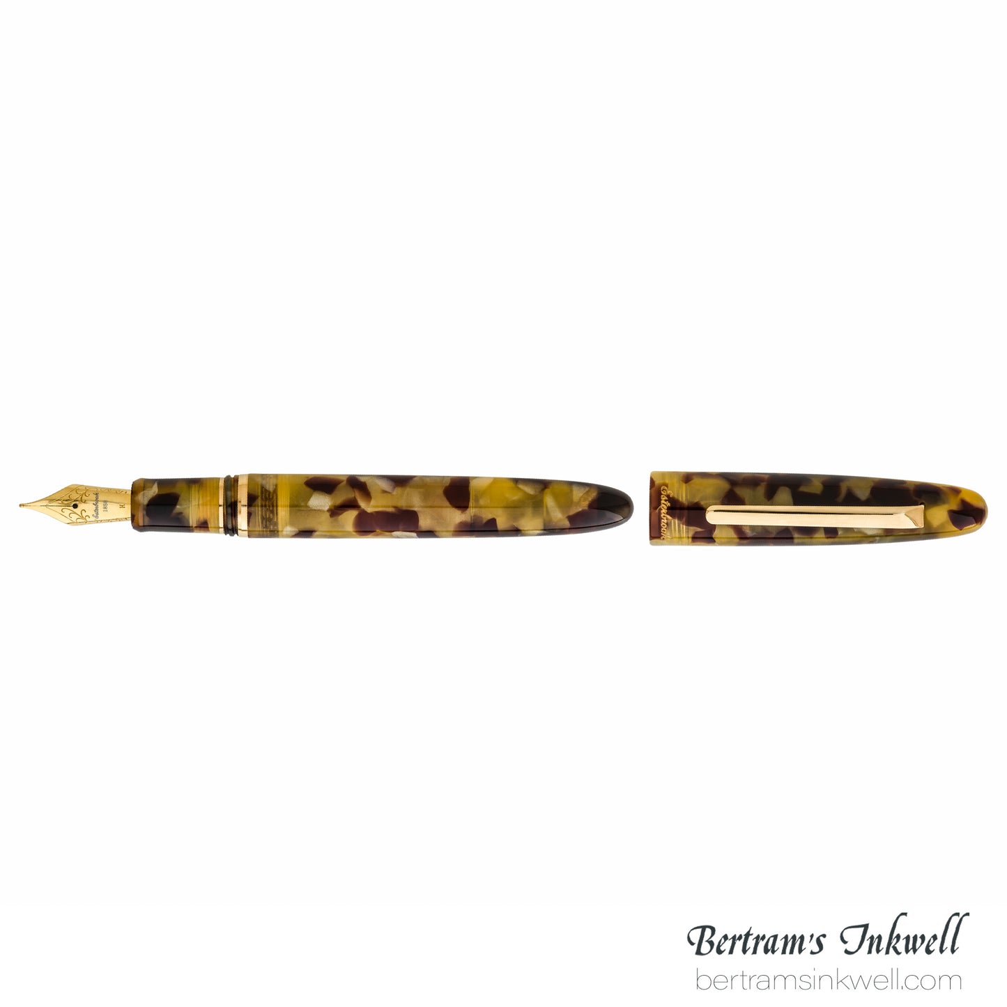 Esterbrook Estie Tortoise Regular Size Gold Trim Fountain Pen