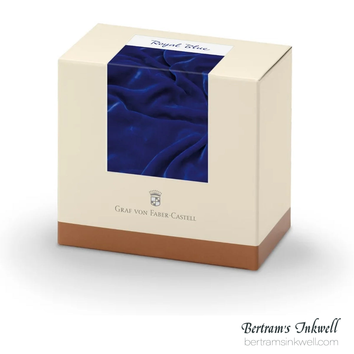 Graf von Faber-Castell Royal Blue Fountain Pen Ink Bottle 75ml