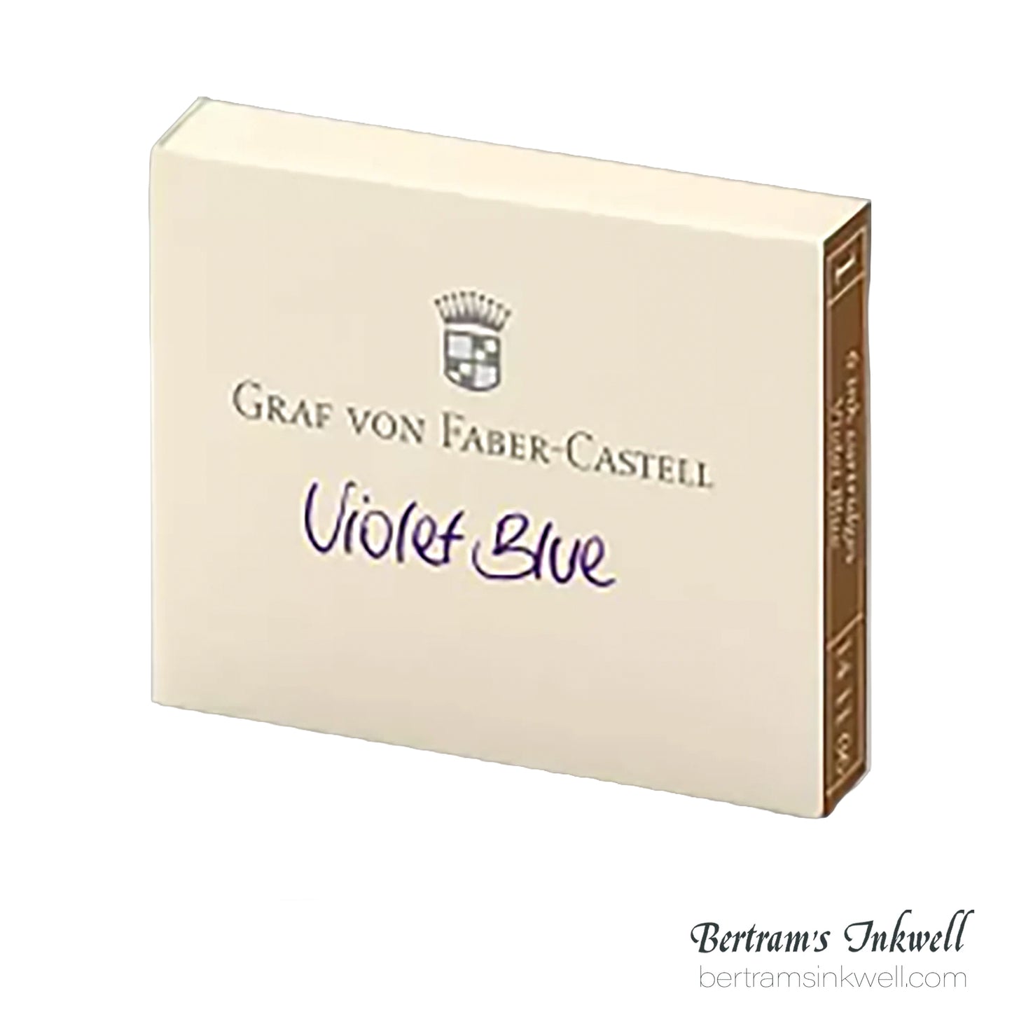 Graf von Faber-Castell Violet Blue Ink Cartridges (6 per box)