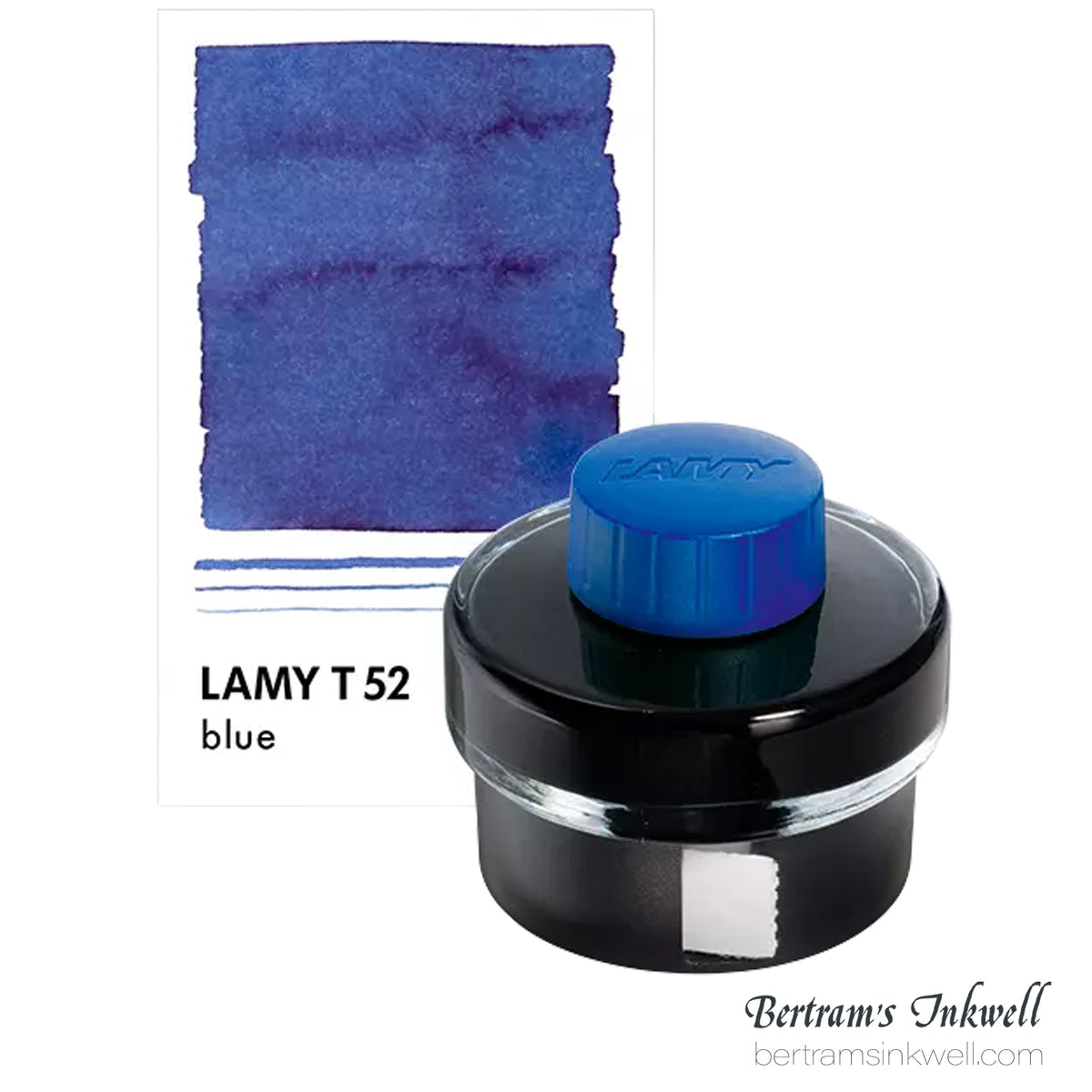 Lamy Blue With Blotting Paper Fountain Pen Ink Bottle 50ml