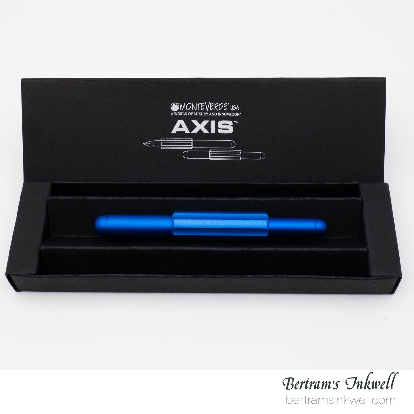 Monteverde Axis Blue Fountain Pen