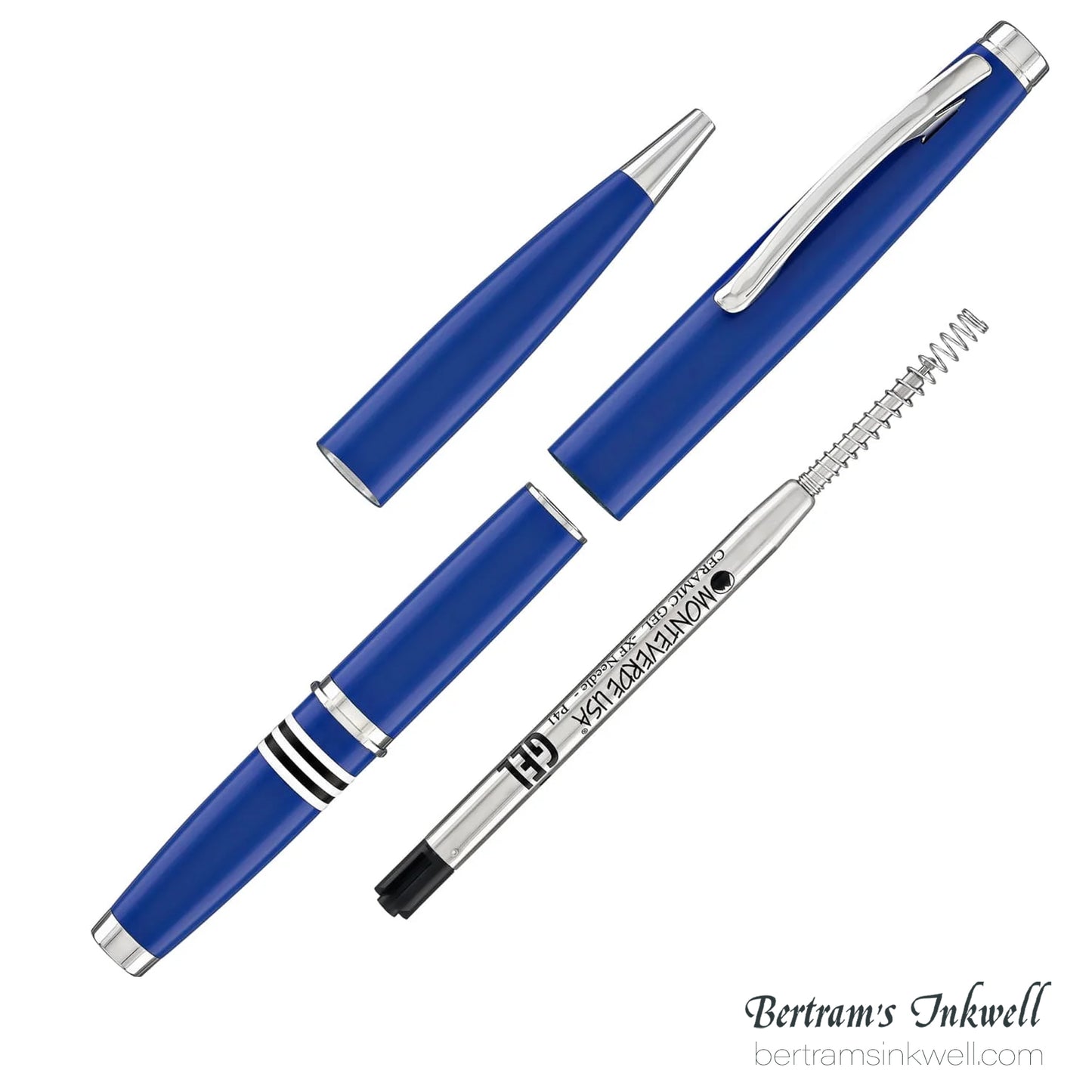Monteverde Dakota Airforce Matte Blue Capped Gel Pen