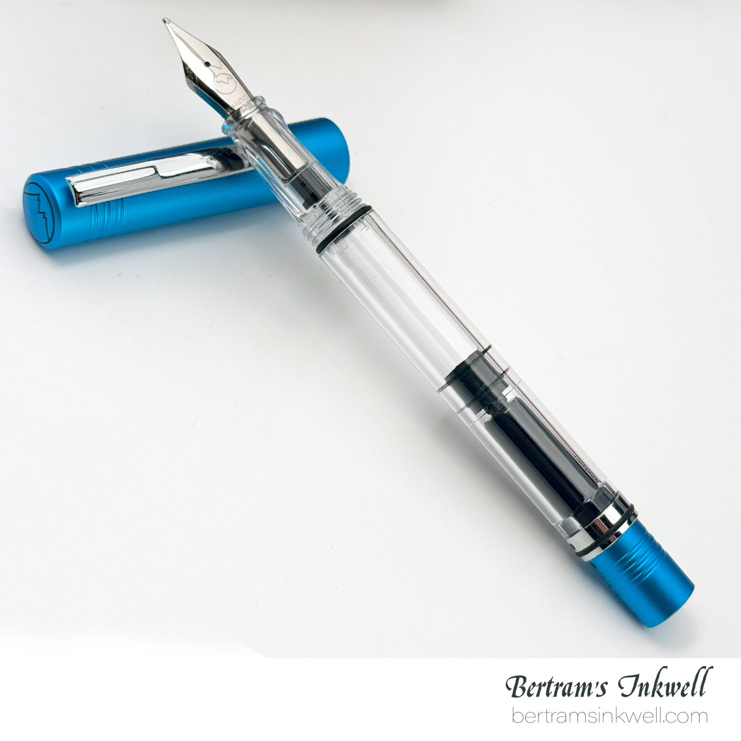 Monteverde MP1 Bright Blue Demonstrator Fountain Pen