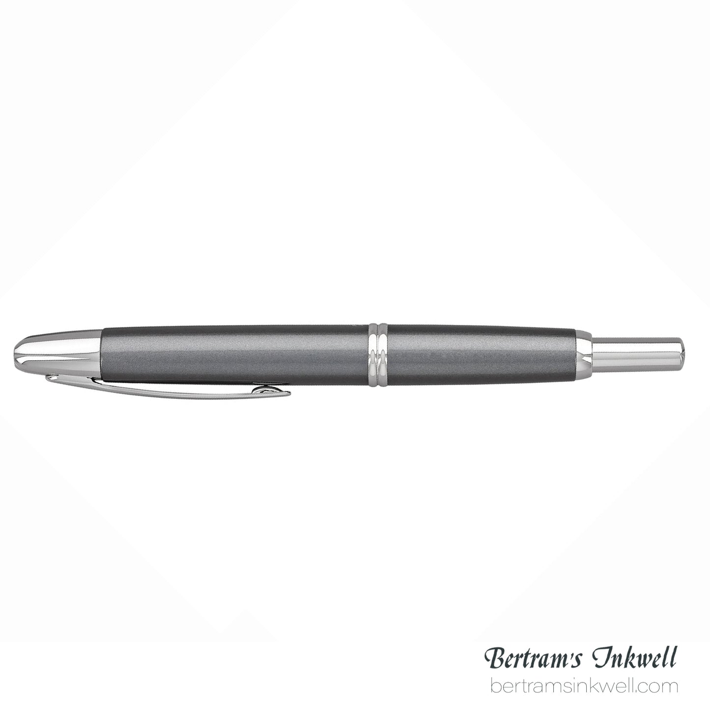 Pilot Vanishing Point Gunmetal Gray with Rhodium Accents Fountain Pen