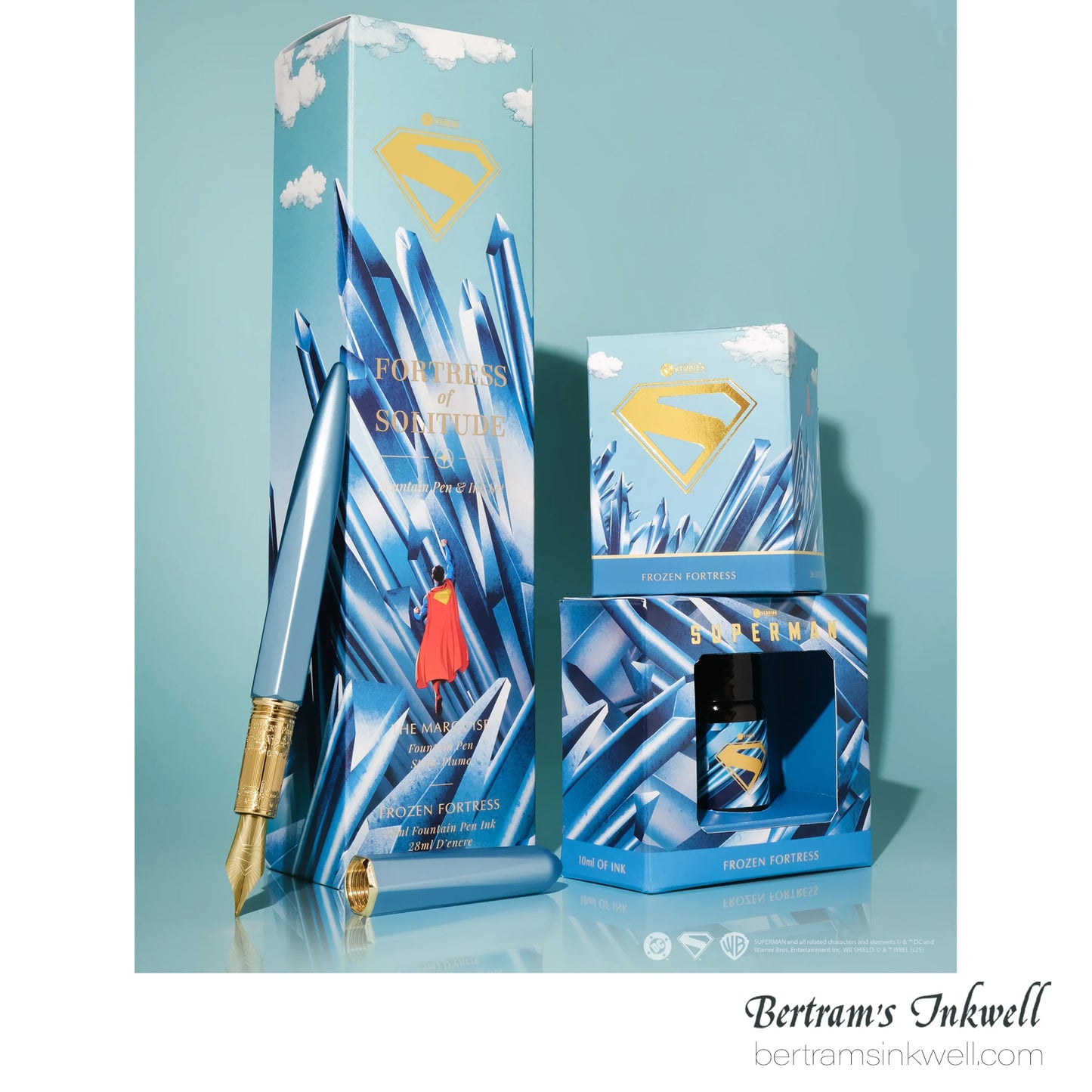 Ferris Wheel Press x Warner Bros Superman - Frozen Fortress - 28ml Ink Bottle