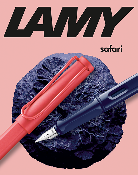 Lamy Safari Special Edition Sunset Coral Fountain Pen