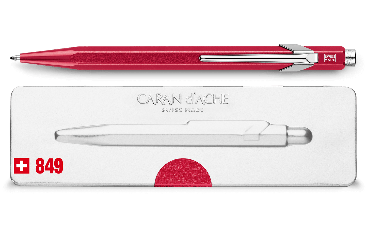 Caran d'Ache 849 Ballpoint Pen Red