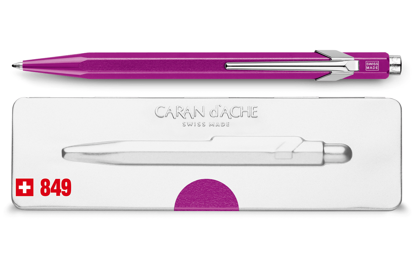 Caran d'Ache 849 Ballpoint Pen Purple