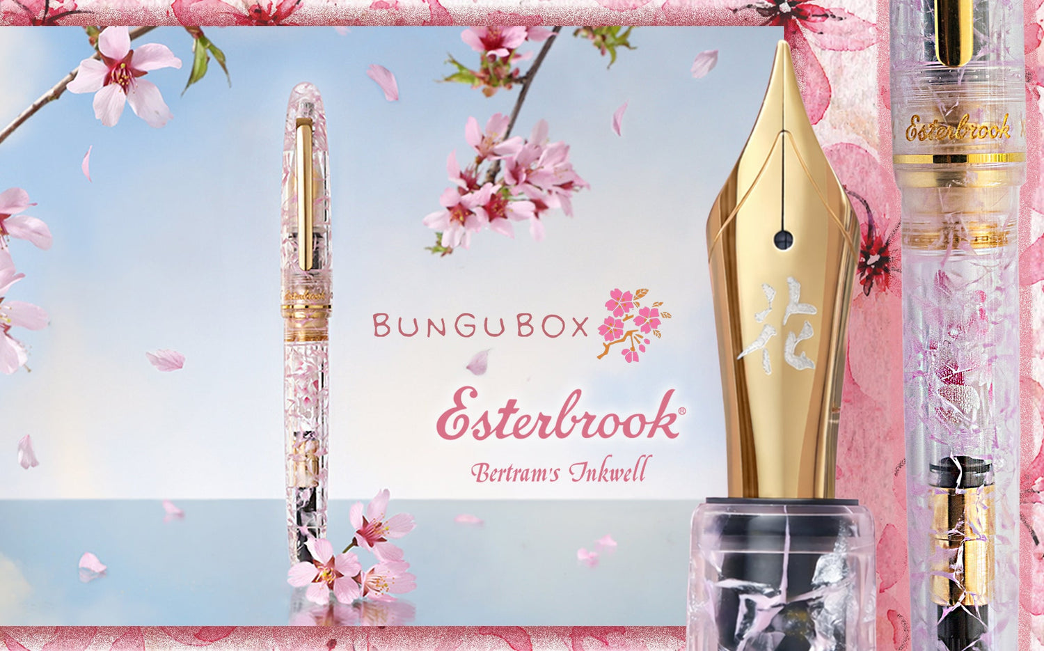 Esterbrook x Bungubox Estie Kachofugetsu Flower