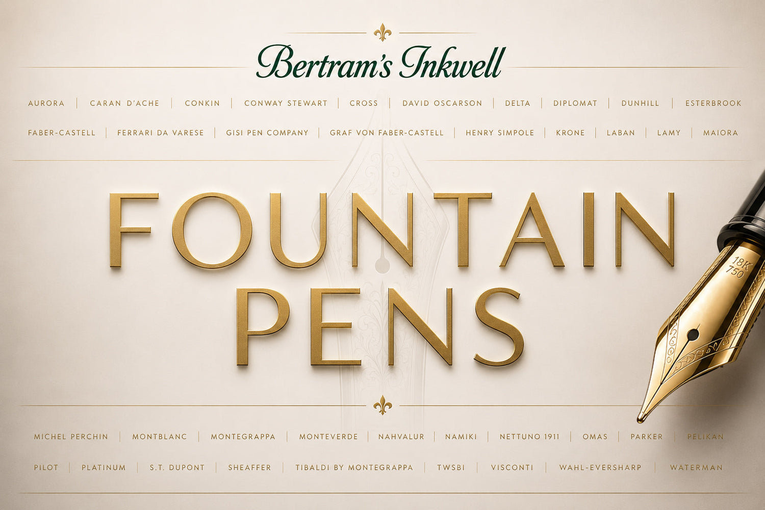Bertram's Inkwell Retail Store for fountain pens