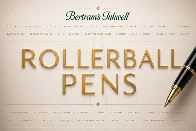 Bertram's Inkwell Retail Store for rollerball pens