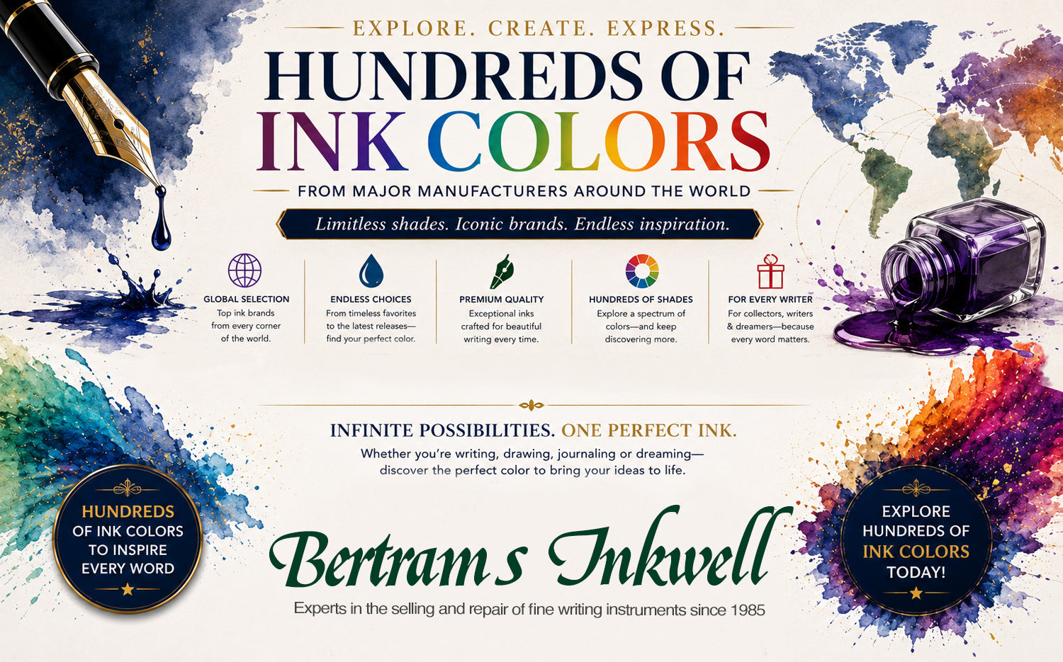Fountain Pen Ink By Color