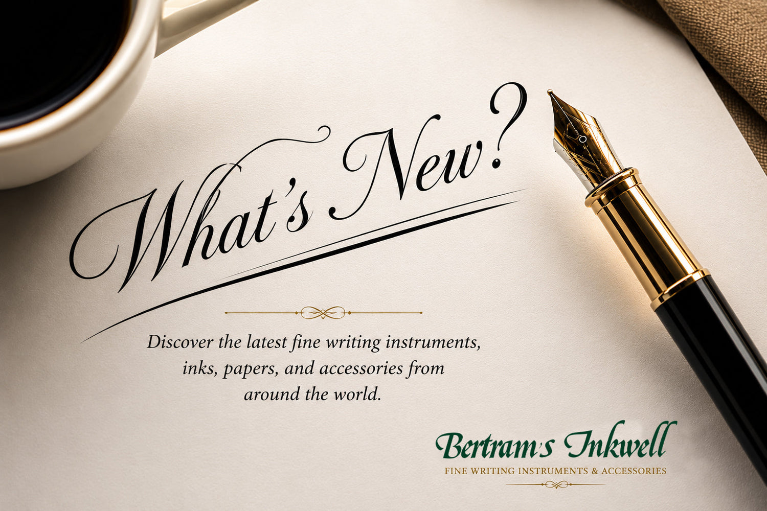 What's New at Bertram's Inkwell