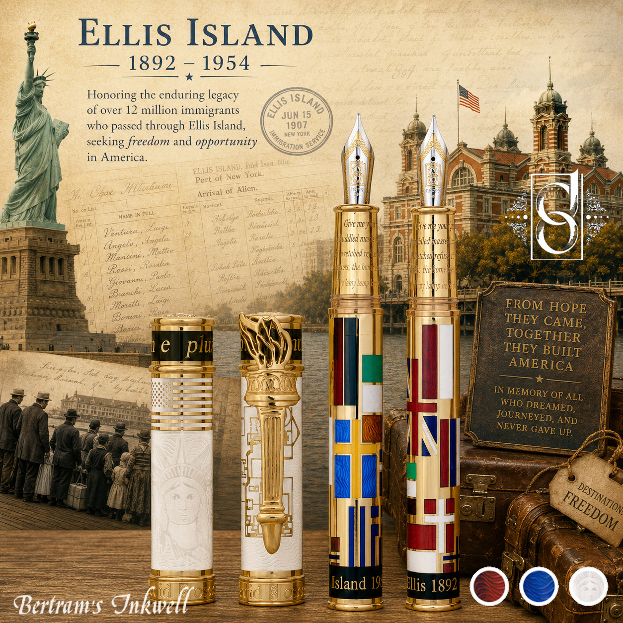 David Oscarson Ellis Island