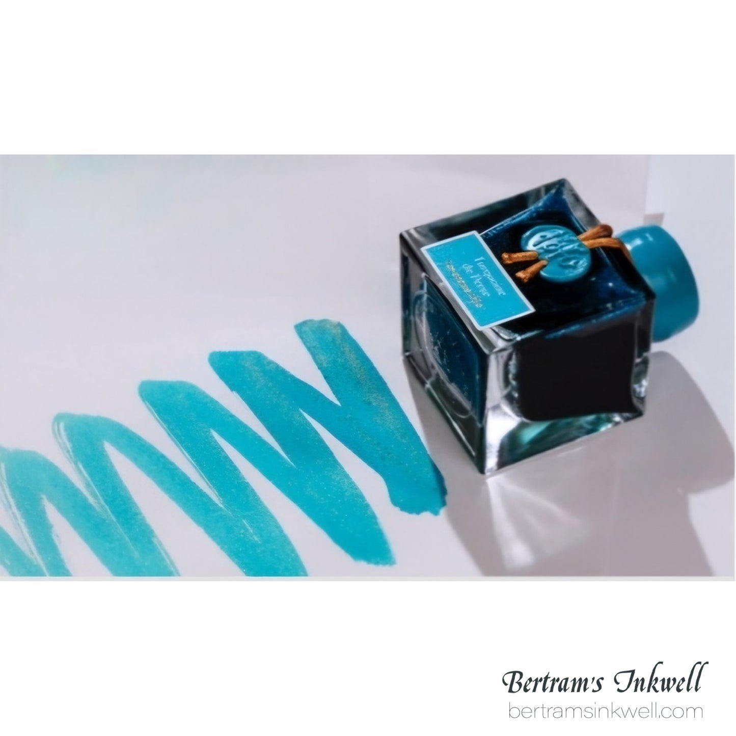 J. Herbin 1670 Turquoise De Perse 50ml and 15ml Bottled Ink