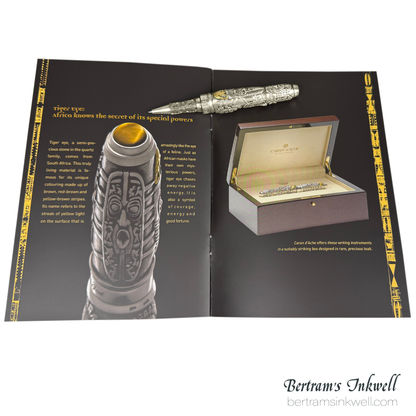 Caran d'Ache Tribal African Masks Limited Edition Rollerball Limited Edition by Edouard Jud, 2011