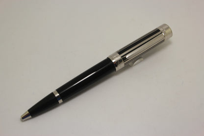 Cartier Pasha De Cartier Barcode Decor Black Platinum Finish Special Edition Ballpoint