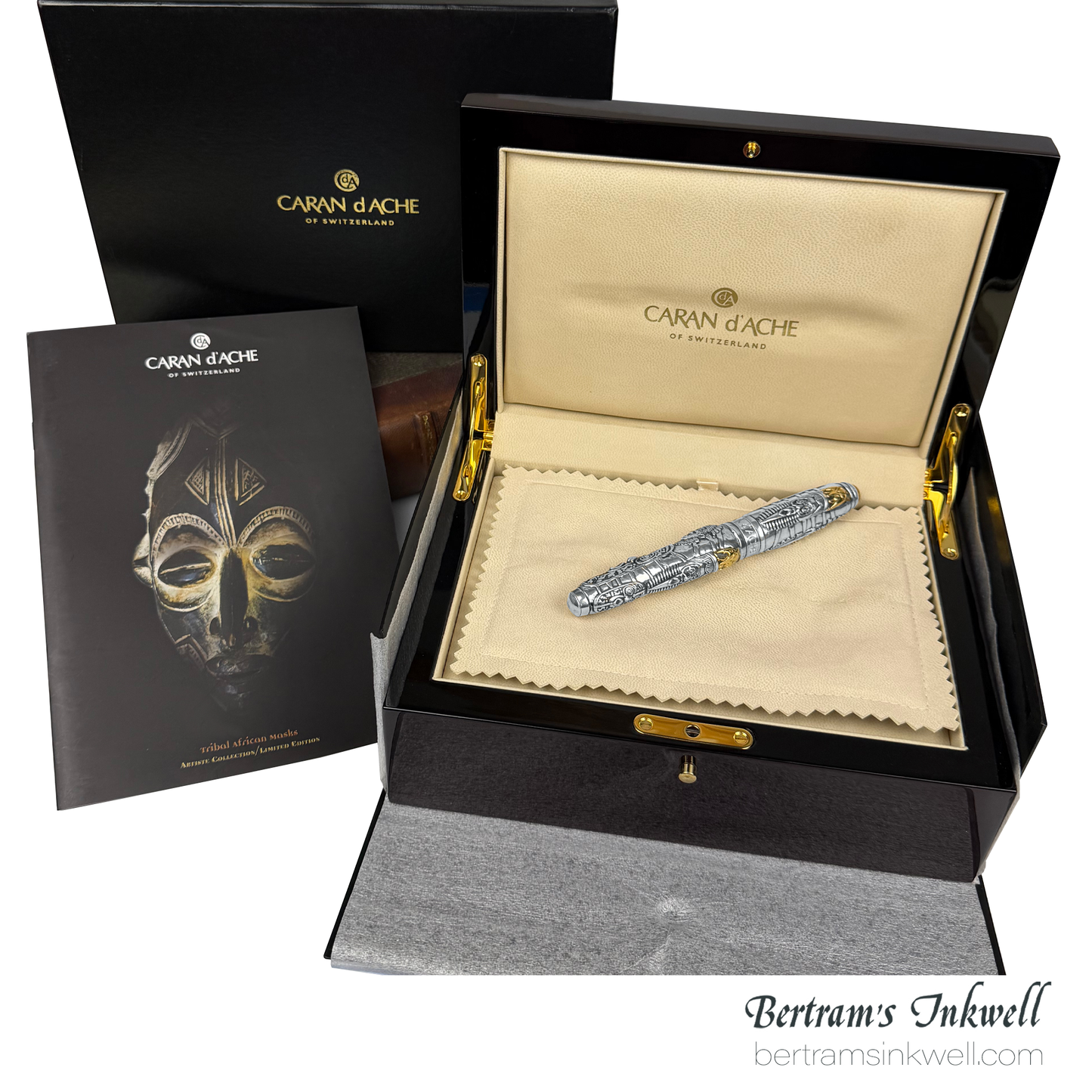 Caran d'Ache Tribal African Masks Limited Edition Rollerball Limited Edition by Edouard Jud, 2011