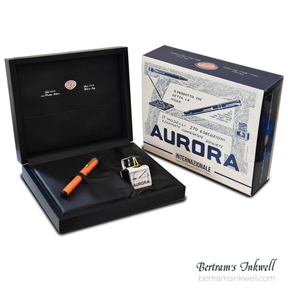 Aurora Internazionale Orange Limited Edition Fountain Pen Fine