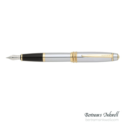 Cross Bailey™ Medalist® Stainless Steel Medium Nib Fountain Pen