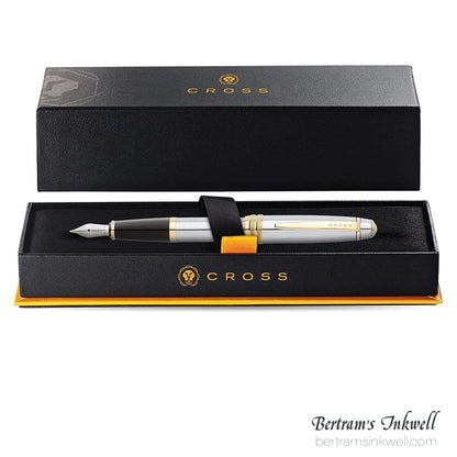 Cross Bailey™ Medalist® Stainless Steel Medium Nib Fountain Pen