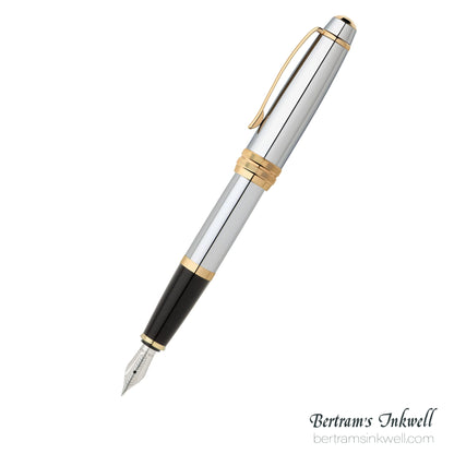 Cross Bailey™ Medalist® Stainless Steel Medium Nib Fountain Pen