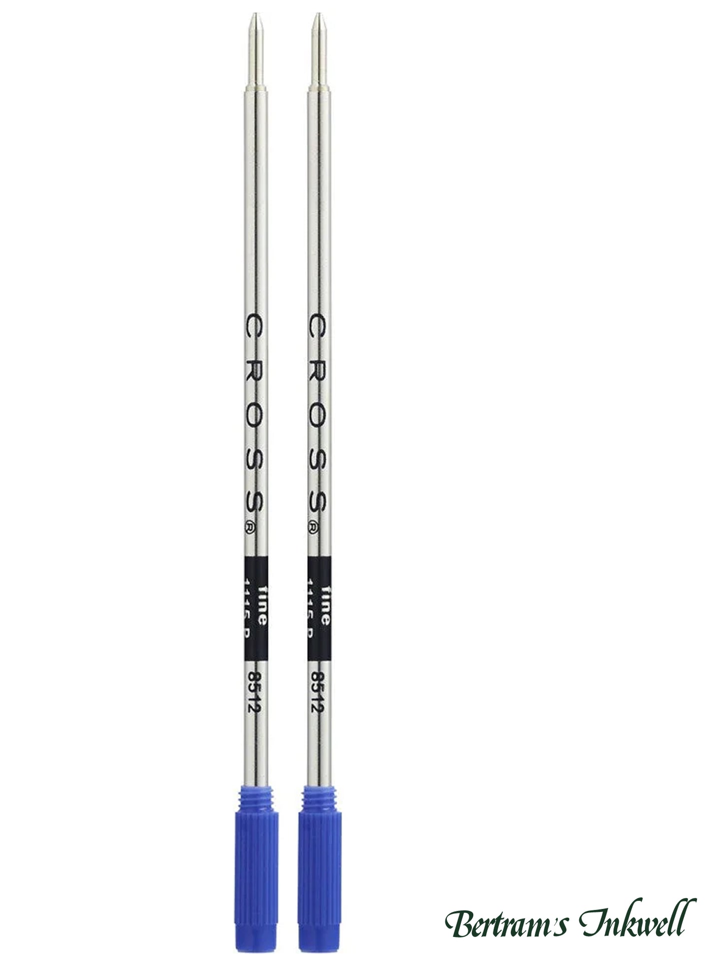 Cross Ballpoint Refills Blue Fine 2 Pack