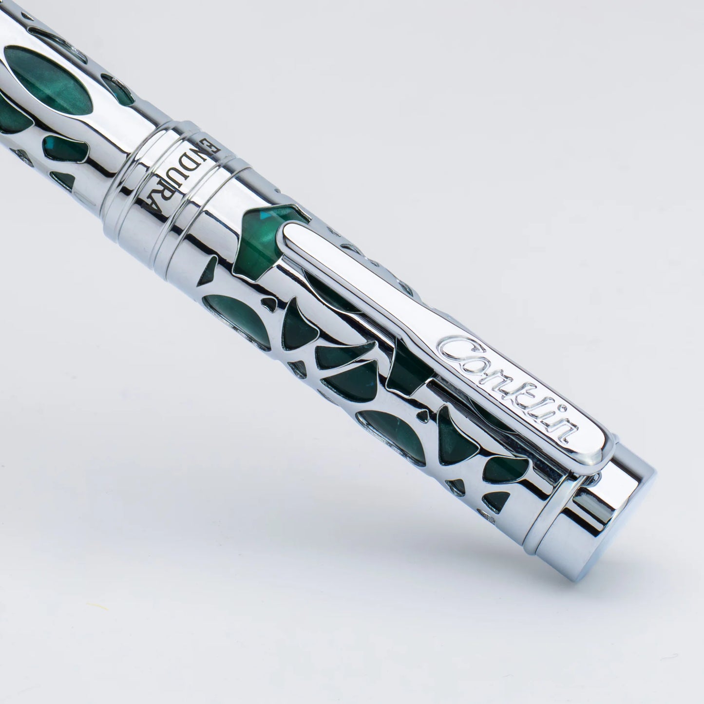 Conklin Endura Deco Crest Ballpoint Pen Green