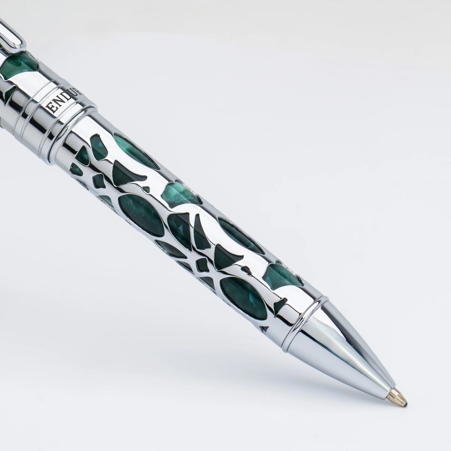 Conklin Endura Deco Crest Ballpoint Pen Green