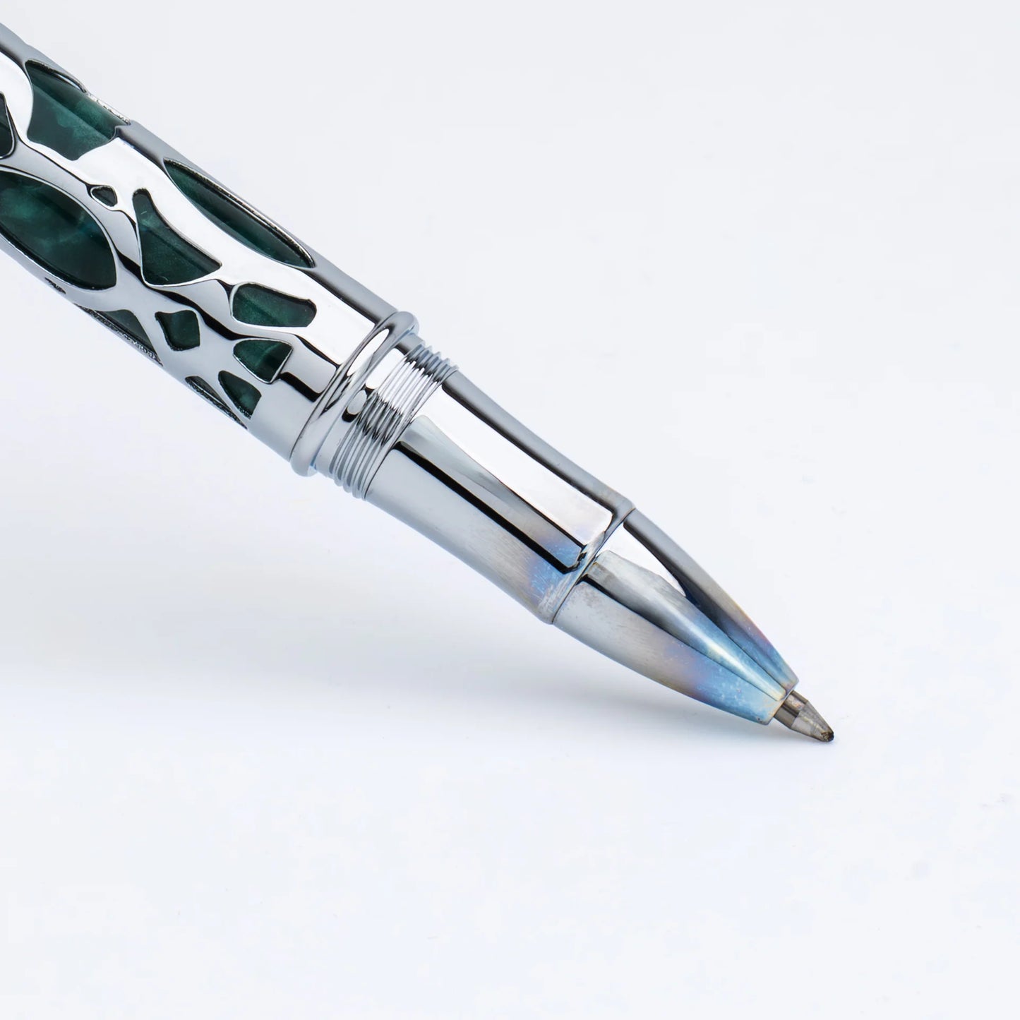 Conklin Endura Deco Crest Rollerball Pen Green