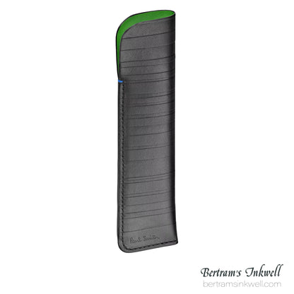 Caran d'Ache Ecridor Paul Smith 5 Ballpoint Pen Gift Set in Silver with Leather Case
