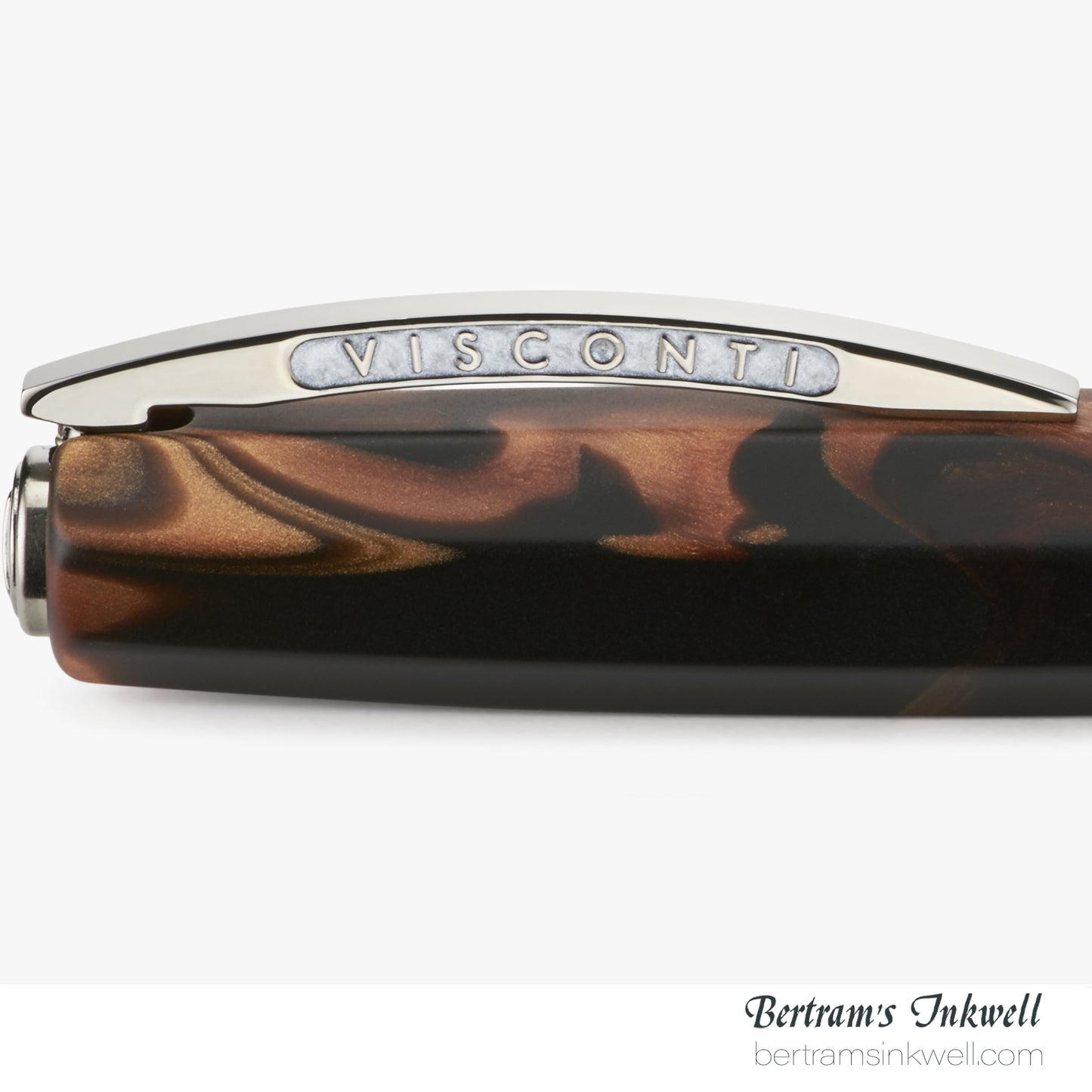 Visconti Medici Briarwood Ruthenium Trim Oversize Rollerball