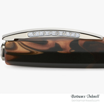 Visconti Medici Briarwood Ruthenium Trim Oversize Rollerball