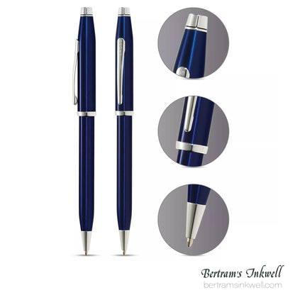 Cross Century® II Blue Lacquer Ballpoint Pen