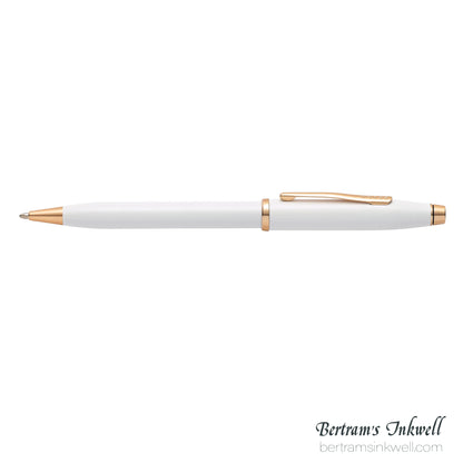 Cross Century® II Pearlescent White Lacquer Ballpoint Pen