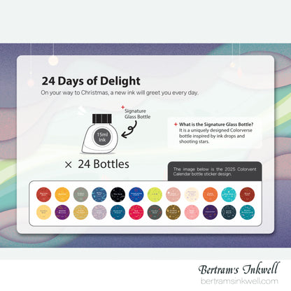 Colorverse 2026 Colorvent Ink Colorvent Ink, 24 ink bottles