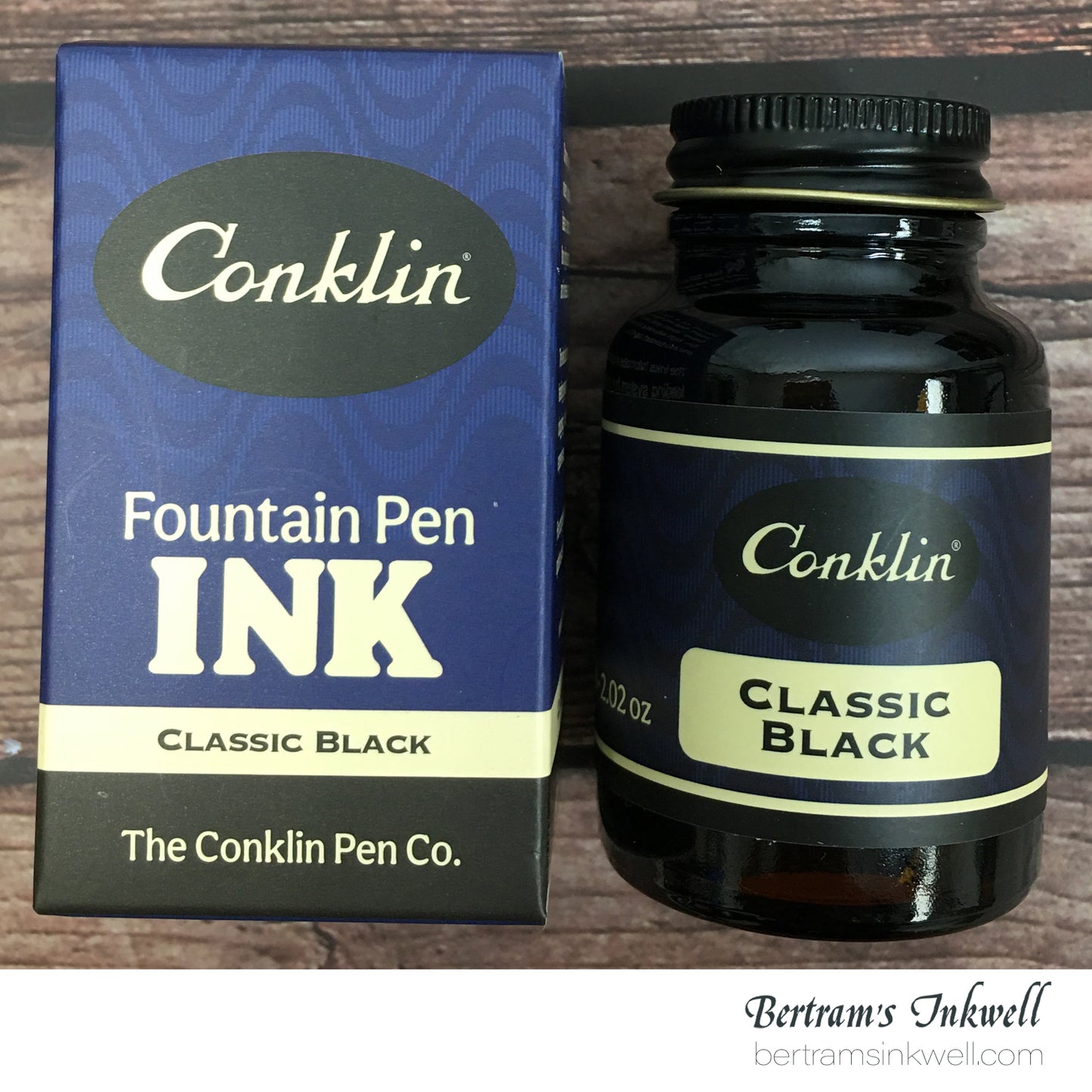 Conklin Classic Black Bottle Ink 60ml