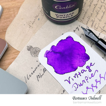 Conklin Vintage Purple Ink Bottle 60ml