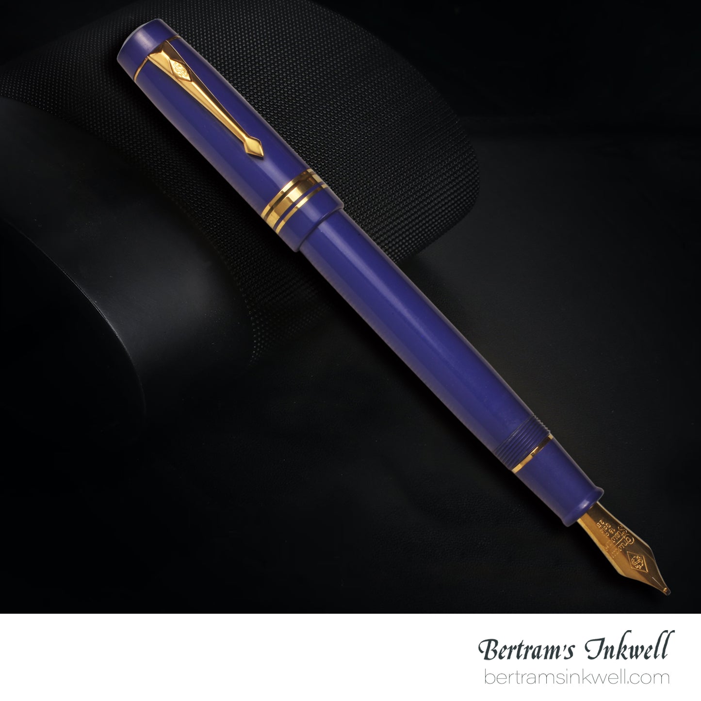 Conway Stewart Belliver Prototype (Blue Ebonite) Fountain Pen, 2014
