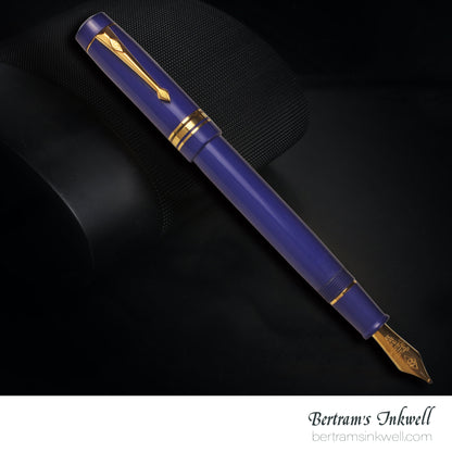Conway Stewart Belliver Prototype (Blue Ebonite) Fountain Pen, 2014