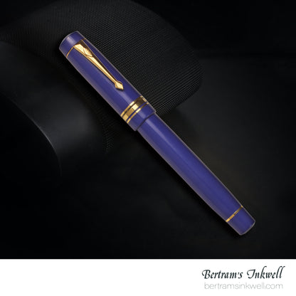 Conway Stewart Belliver Prototype (Blue Ebonite) Fountain Pen, 2014