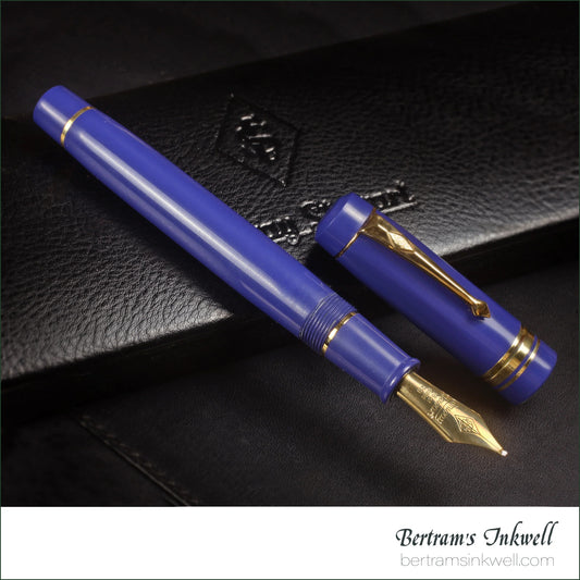 Conway Stewart Belliver Prototype (Blue Ebonite) Fountain Pen, 2014