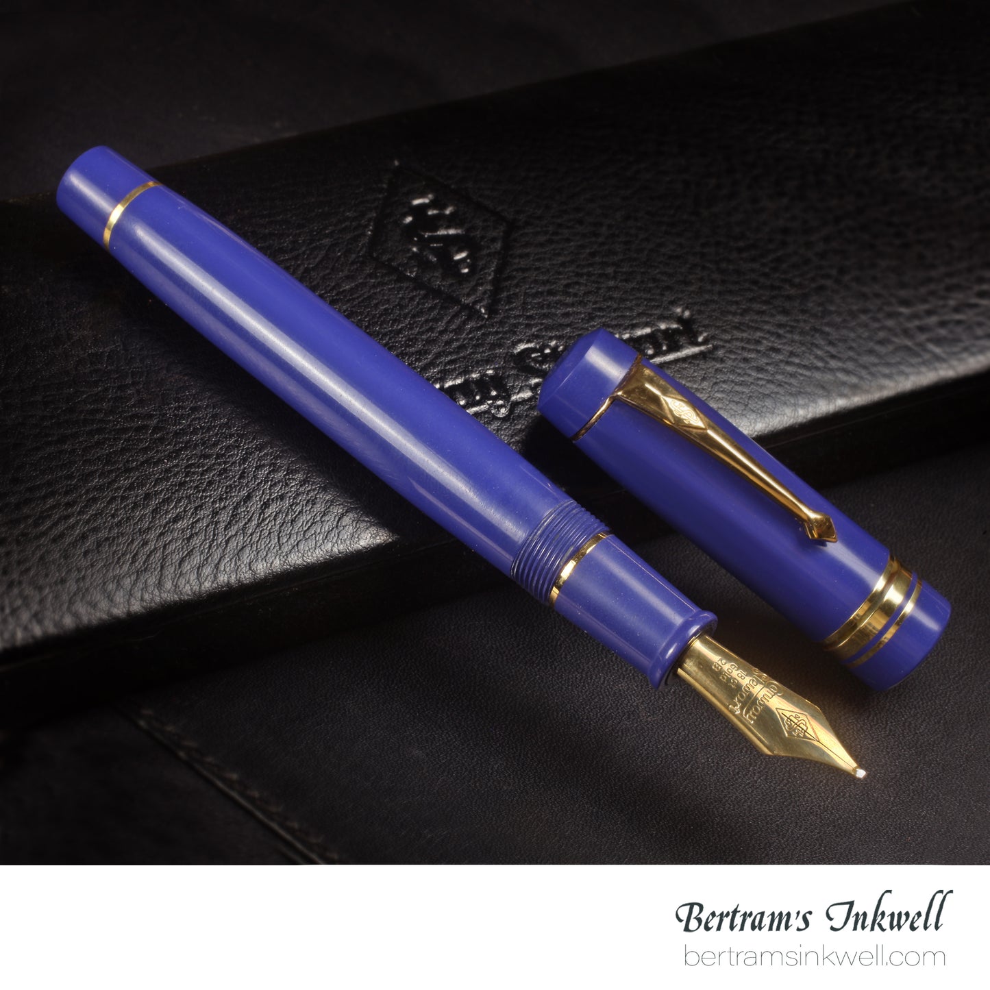 Conway Stewart Belliver Prototype (Blue Ebonite) Fountain Pen, 2014