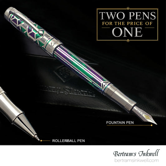 Conway Stewart Kaleidoscope Aubergine Limited Edition Fountain Pen, 2013
