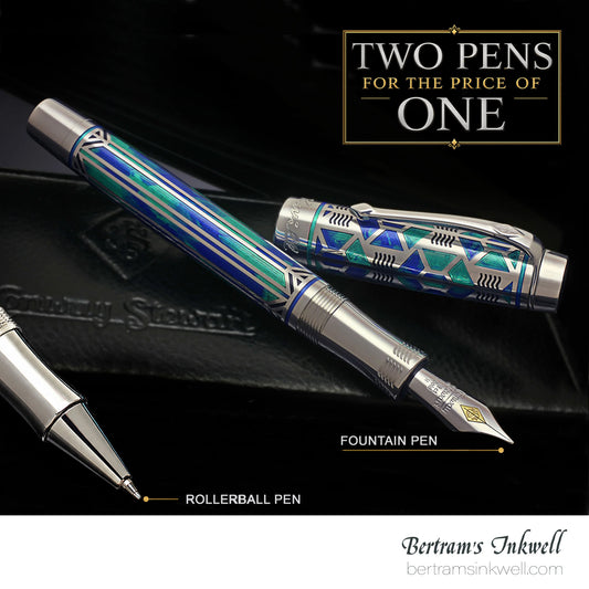 Conway Stewart Kaleidoscope Peacock Limited Edition Fountain Pen, 2013