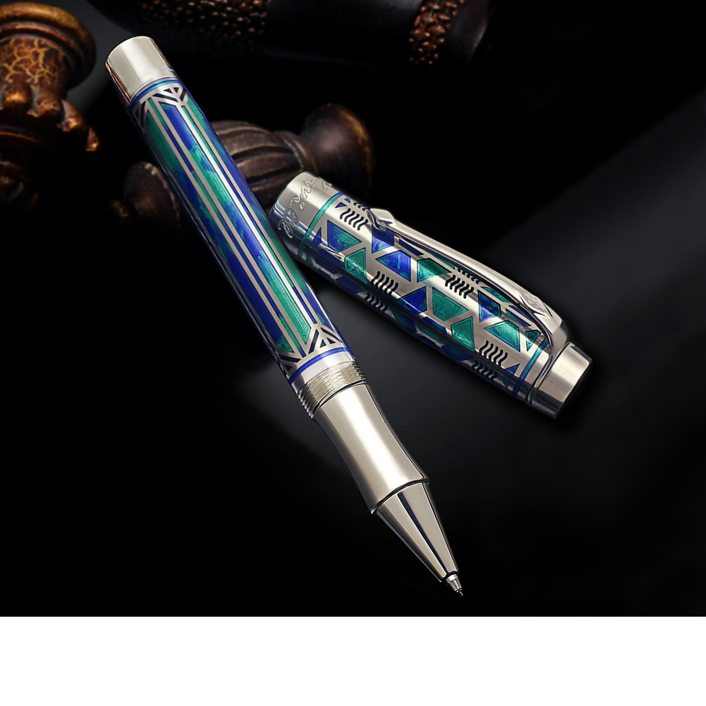 Conway Stewart Kaleidoscope Peacock Limited Edition Fountain Pen, 2013
