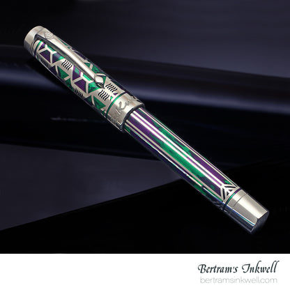 Conway Stewart Kaleidoscope Aubergine Limited Edition Fountain Pen, 2013