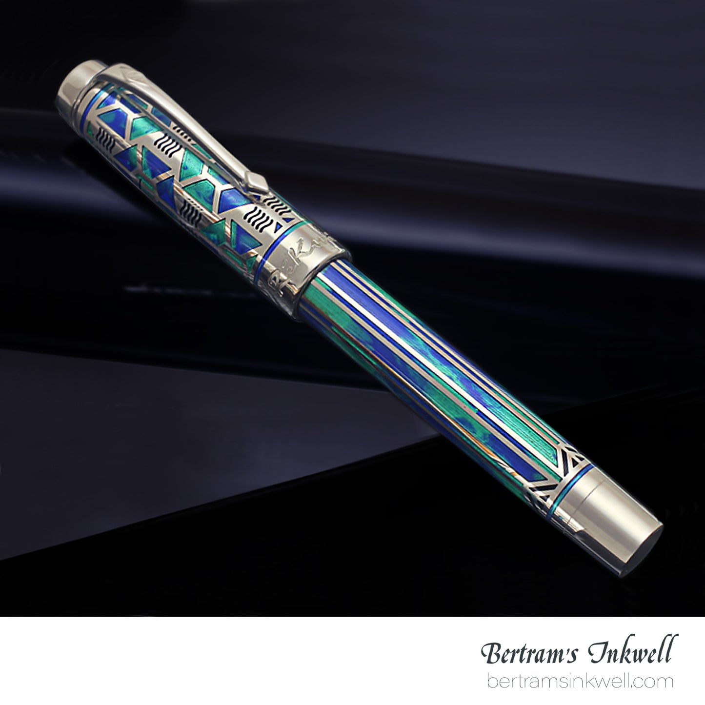 Conway Stewart Kaleidoscope Peacock Limited Edition Fountain Pen, 2013