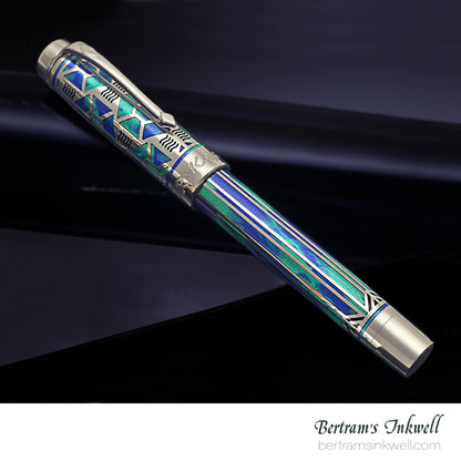 Conway Stewart Kaleidoscope Peacock Limited Edition Fountain Pen, 2013