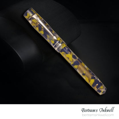 Conway Stewart Wellington Prototype (yellow and blue transparent) Fountain Pen, 2014